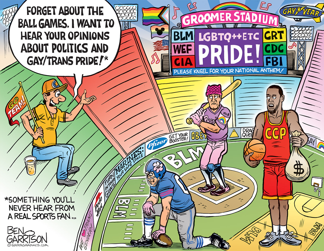 Gay Pride Sports panel 1